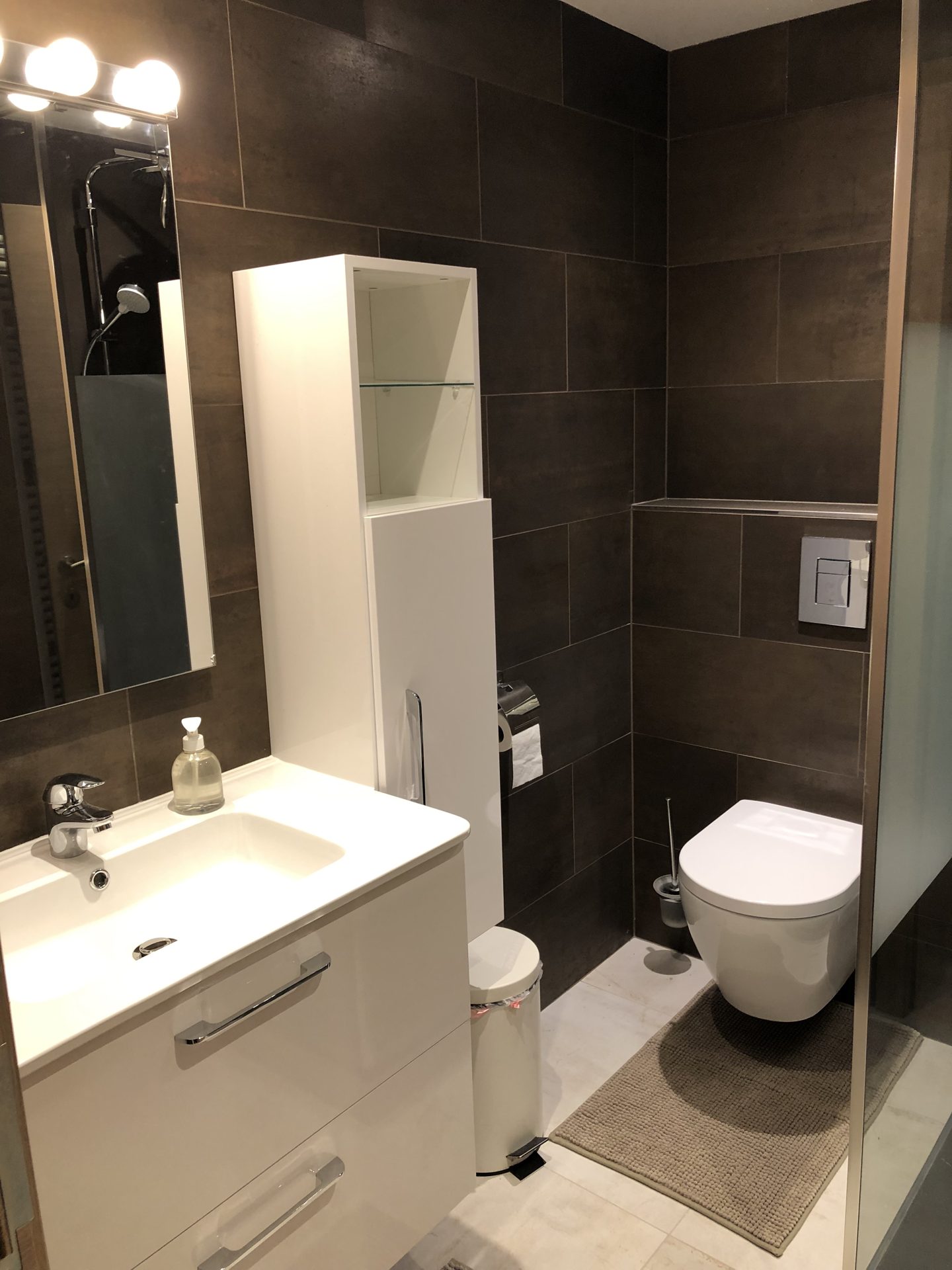Salle de bain de la chambre nord